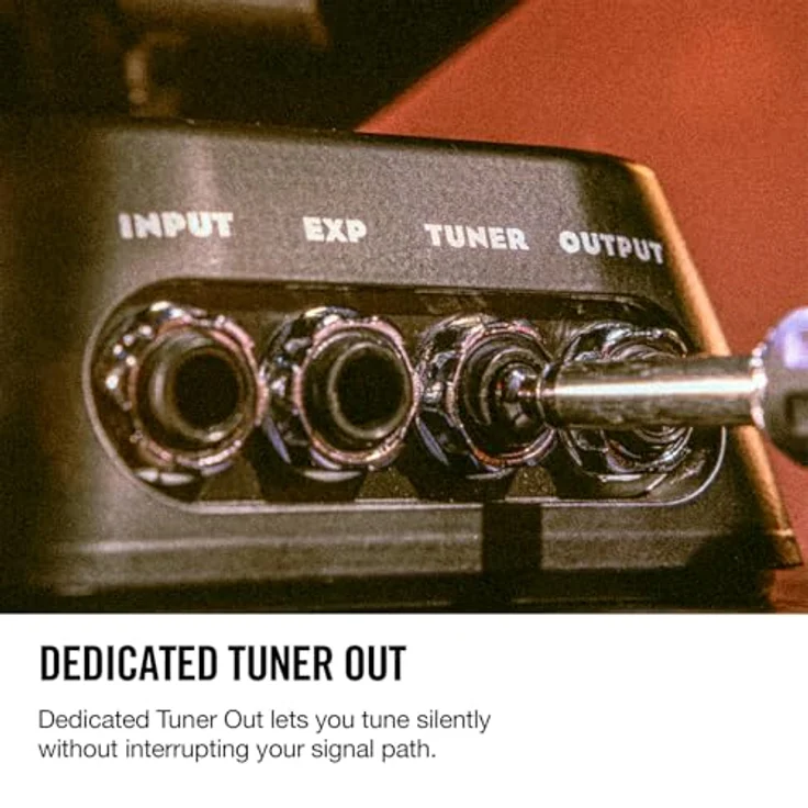 Dunlop DVP 3 Volume (X) Pedal, Volumen- und Expressionspedal für Gitarre und Bass, einstellbare Widerstandswerte, Aluminiumgehäuse – Bild 6