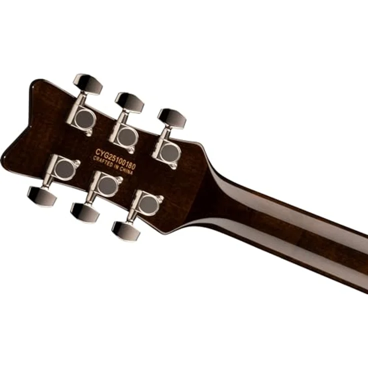 Gretsch EMTC JET Baritone E-Gitarre, Mahagoni Korpus, Ahorn Decke, Imperial Stain, mit 2x PureVolt Twin Six Humbucker – Bild 6