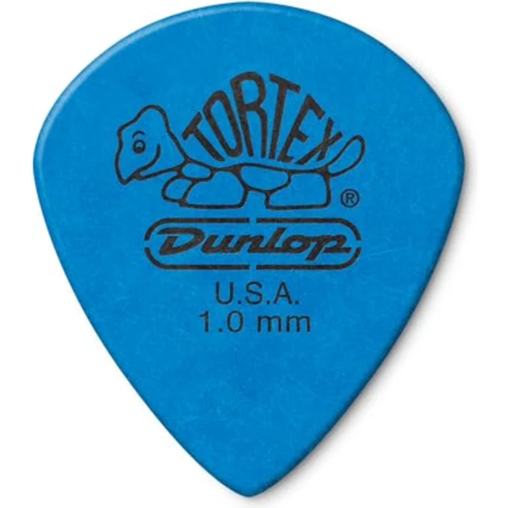 Jim Dunlop Tortex Jazz III XL Plektrum, 1,00 mm, blau, 72 Stück – Bild 1