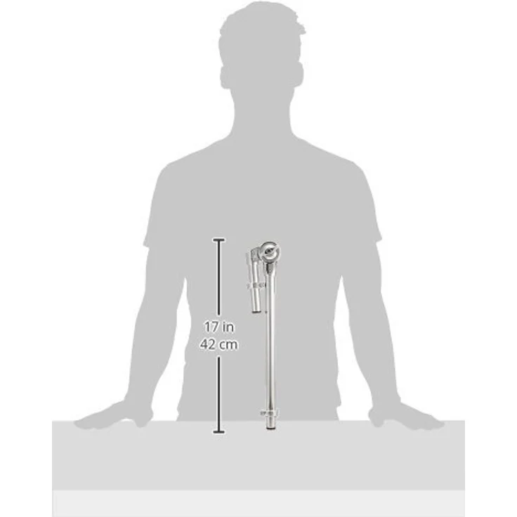 Pearl TH-88, Tomarm lang für Export Serie mit Zahnsegment Justierung, 13" x 4", Durchmesser 7/8" (22,2mm) – Bild 4