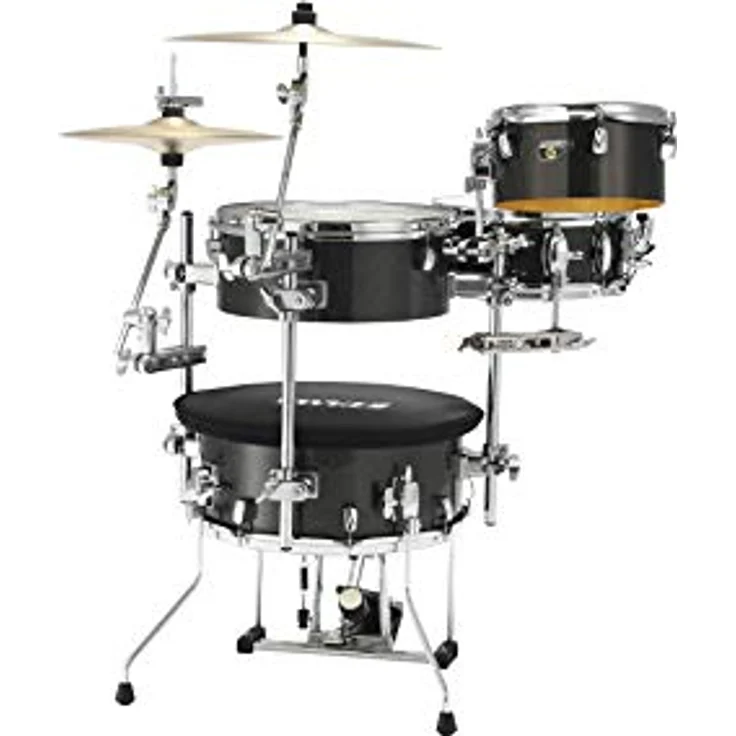 Tama Cocktail Jam Kit CJB46C-MGD, Schlagzeugset in Midnight Gold Sparkle, 100% Birkenholzkessel, inklusive Bass Drum Pedal und Beckenarmen – Bild 8