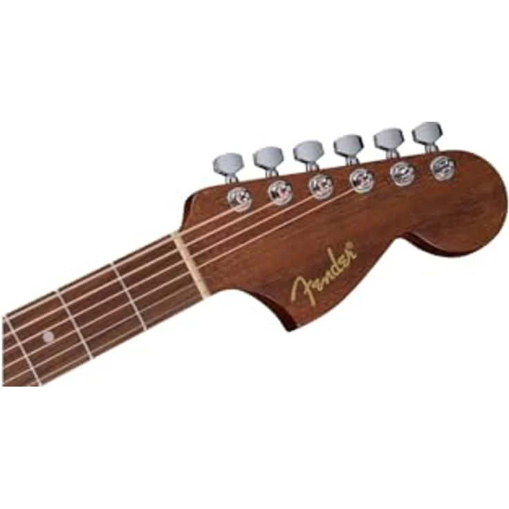 Fender FSR CA STD Monterey BPG NAT, Westerngitarre, Natural Sapele, Auditorium-Form, Sapele-Decke, Walnuss-Griffbrett, 20 Vintage Bünde – Bild 4