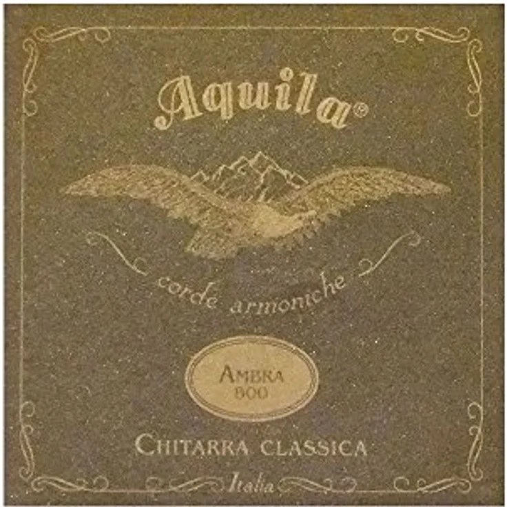 Aquila Ambra 800 Nylgut Class, Gitarrensaiten für historische klassische Gitarre mit Nylgut und versilbertem Kupfer, Stimmung E-A-D-g-h-e – Bild 2