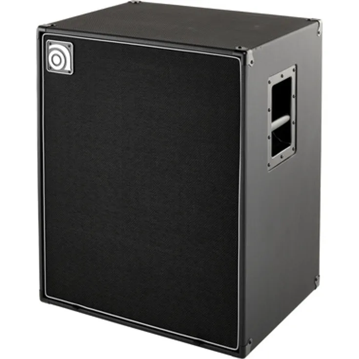 Ampeg Venture VB-410, Lautsprecherbox für elektrische Bassgitarre mit 600W RMS Leistung, 4 x 10" Neodymium Tieftöner, Black Carbon Fiber Tolex