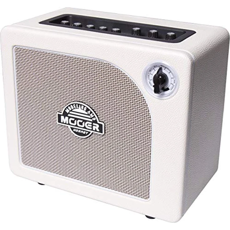 MOOER Hornet White 15W, 15 Watt Modeling E-Gitarren-Comboverstärker in Weiß – Bild 3