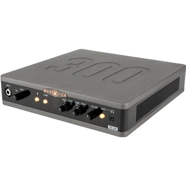 Warwick Stage Series MC 300, Bassverstärker Topteil mit 300 W, USB und Bluetooth, einkanalig, 4-Band EQ