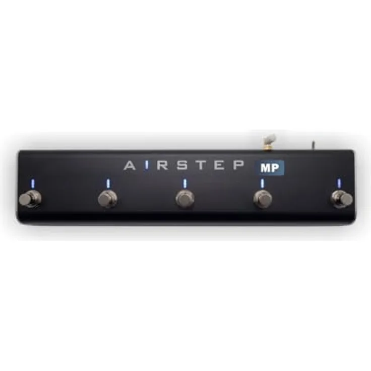 Xsonic Airstep MP Edition, kabelloser Fußschalter für Gitarren-Effektgeräte mit Plug-and-Play, 100 Stunden Akkulaufzeit, Aluminium-Gehäuse