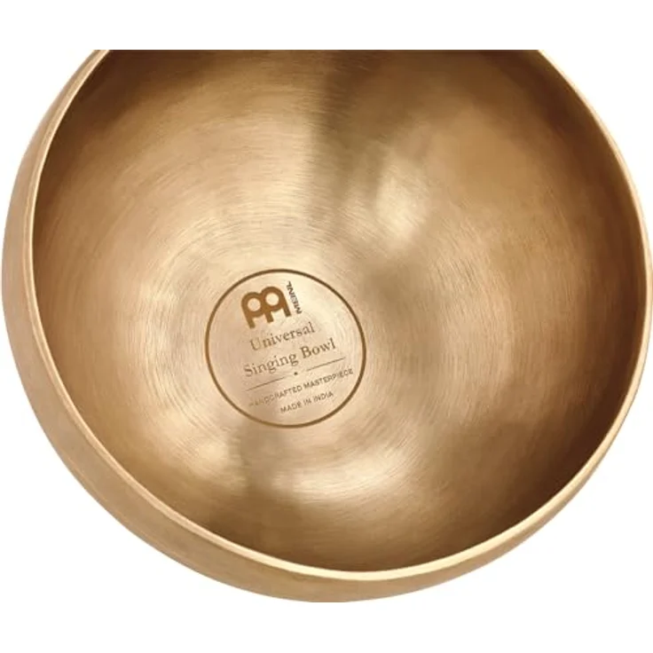 Sonic Energy Klangschale Universal Series SB-U-600, 14,5 cm Durchmesser, 600 g, für Meditation & Klangheilung, inkl. Hülle & Filzring – Bild 5