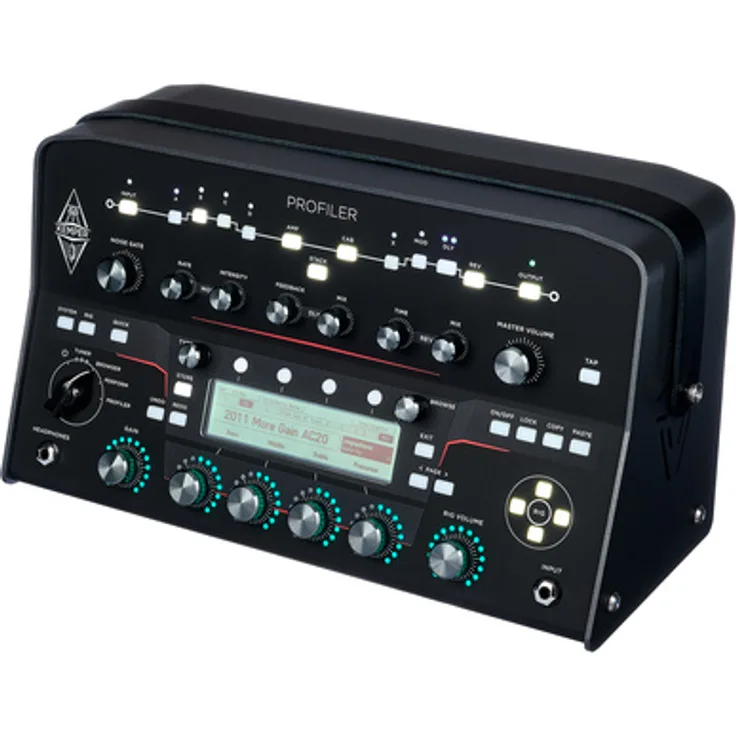 Kemper Profiler Head MK 2, Gitarrenverstärker mit 8-Kanal USB Audio, 7 FX-Slots, erweiterter Looper und reduzierten Ladezeiten