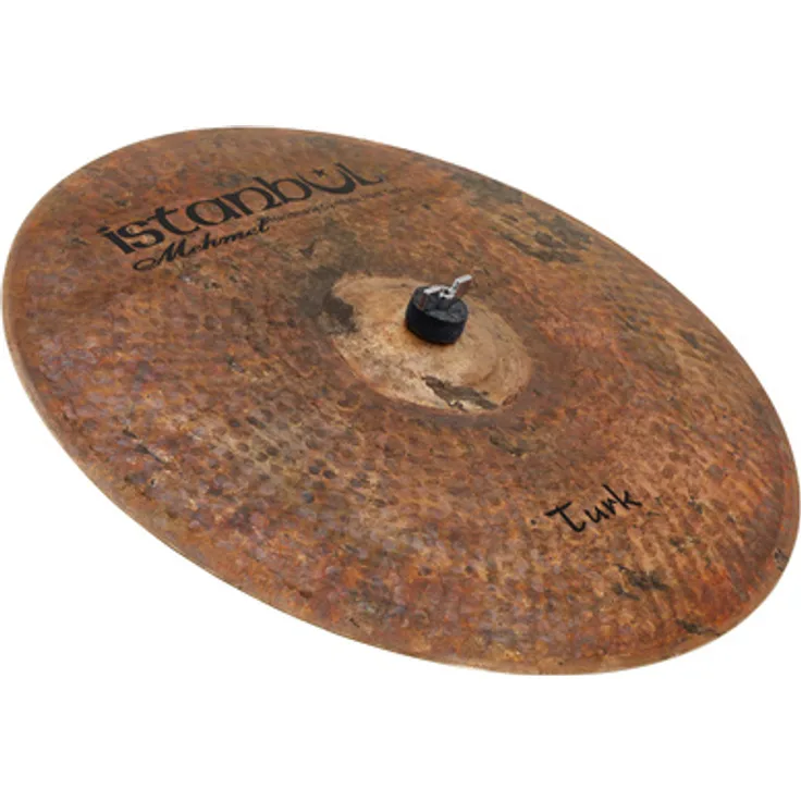 Istanbul Mehmet 20" Jazz Ride Turk Series, Schlagzeugbecken mit dunklem, verwaschenem Sound und unbehandelter Oberfläche