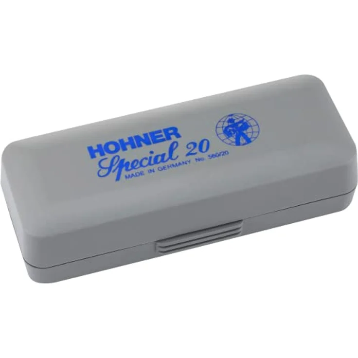 Hohner 560BX BF Special 20 Mundharmonika Bb, profimodell mit glattem Kunststoffkörper und reaktionsfreudigen Blättern – Bild 5