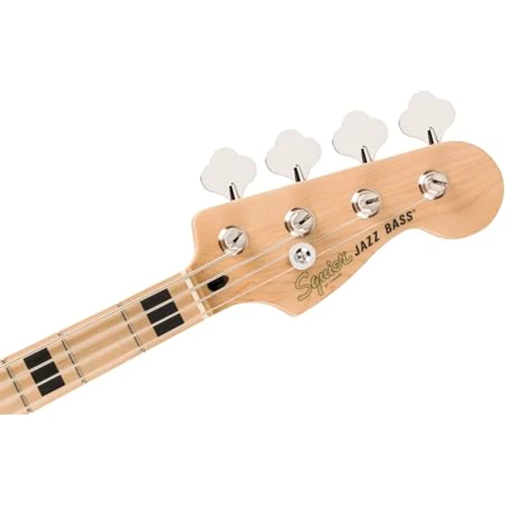 Fender Squier Affinity Active Jazz Bass, 4-Saiter E-Bass in Olympic White mit ausgewogener Verarbeitung – Bild 5