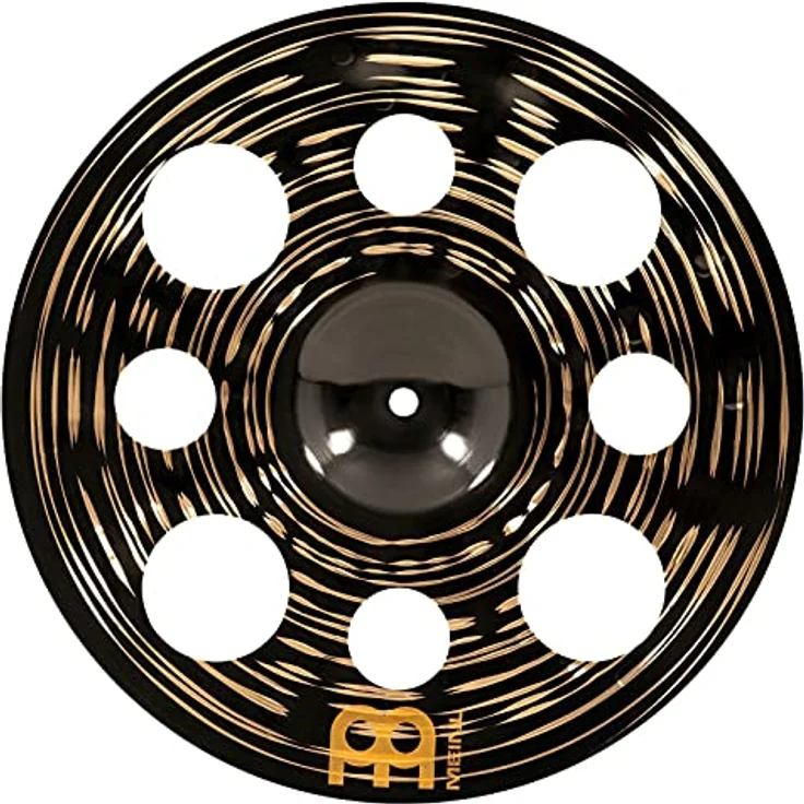 Meinl Cymbals Classics Custom Dark Trash Crash, 14 Zoll (35,56 cm) Becken aus B12 Bronze mit dunklem Finish und explosivem Klang – Bild 2