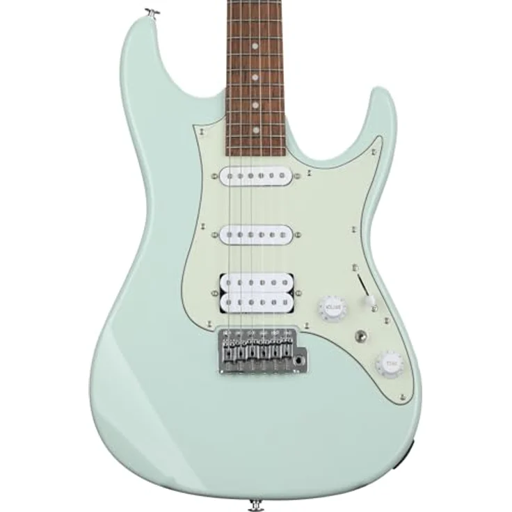 Ibanez AZ Essentials AZES40-MGR, E-Gitarre in Mint Green mit ausgewogener Verarbeitung und hochwertigen Materialien