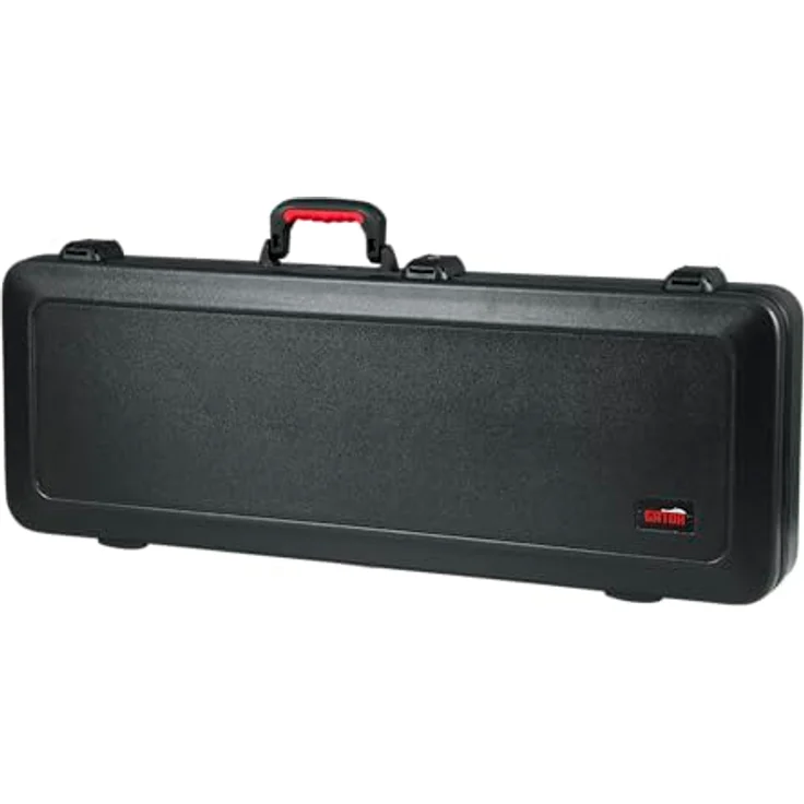 Gator TSA LED Electric Guitar Case, Gitarrenkoffer mit LED-Innenbeleuchtung für ST- & T-Style E-Gitarre, schwarz – Bild 11