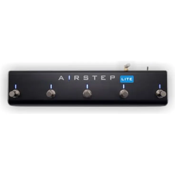 Xsonic Airstep Lite Controller, Smart Multi Controller mit 5 programmierbaren Fußschaltern, kabellosem Bluetooth-Betrieb und 300 Stunden Akkulaufzeit