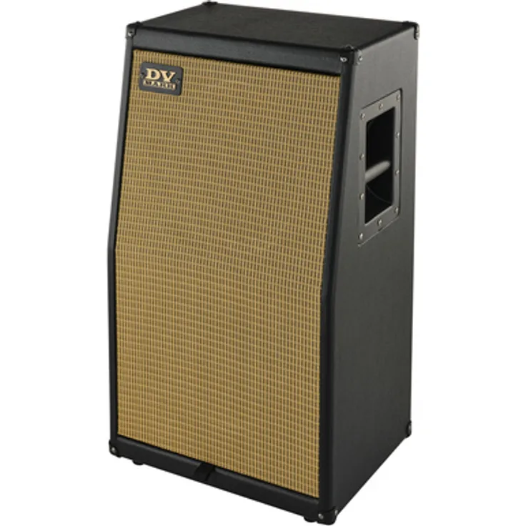DV Mark DV Gold 212 V, E-Gitarren Lautsprecherbox mit 2x 12 Zoll Lautsprechern, 300 Watt, schwarz