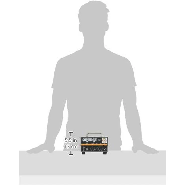 Orange Micro Dark, Hybrid Topteil für E-Gitarre mit ausgeglichener Verarbeitung und ausgewählten Materialien – Bild 3