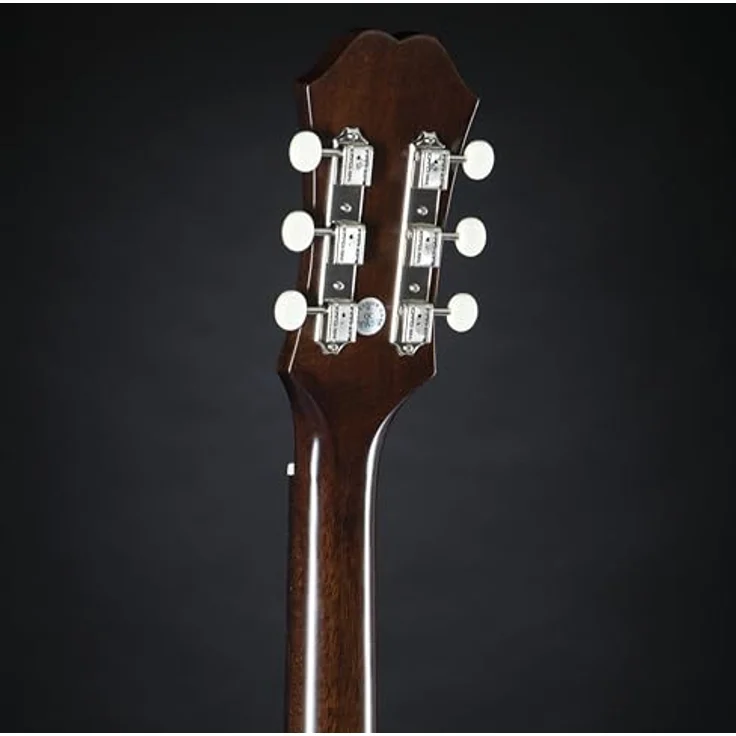 Epiphone Masterbilt Texan Faded Cherry, Westerngitarre mit massiver Sitka-Fichtendecke und Fishman Sonitone Tonabnehmer, Hochglanz Faded Cherry – Bild 5