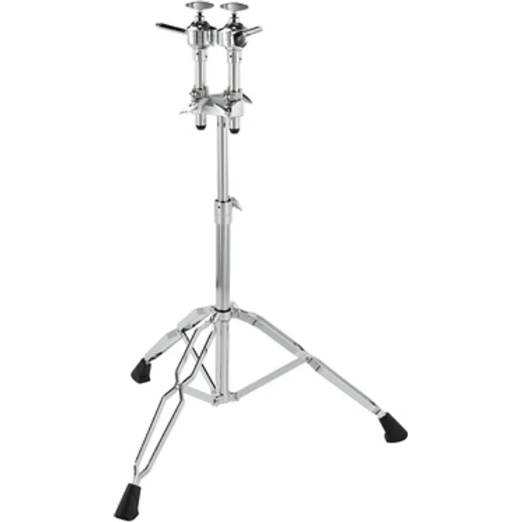 Yamaha WS-865A Double Tom Stand Yess, Höhenverstellbar von 62-104 cm, mittelschwere Ausführung mit doppelstrebigen Beinen, inklusive 2x CL 945 für YESS System