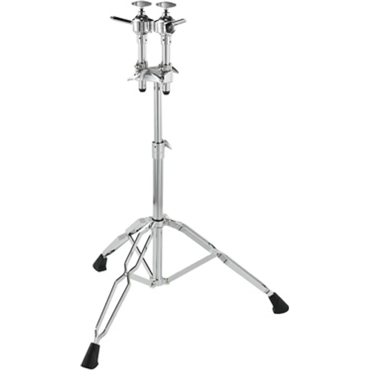 Yamaha WS-865A Double Tom Stand Yess, Höhenverstellbar von 62-104 cm, mittelschwere Ausführung mit doppelstrebigen Beinen, inklusive 2x CL 945 für YESS System