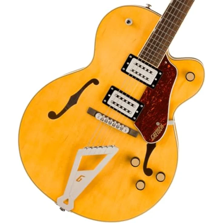 Gretsch G2420 Strml VLAM, E-Gitarre mit Hollowbody und Broad'Tron Pickups, Village Amber – Bild 1