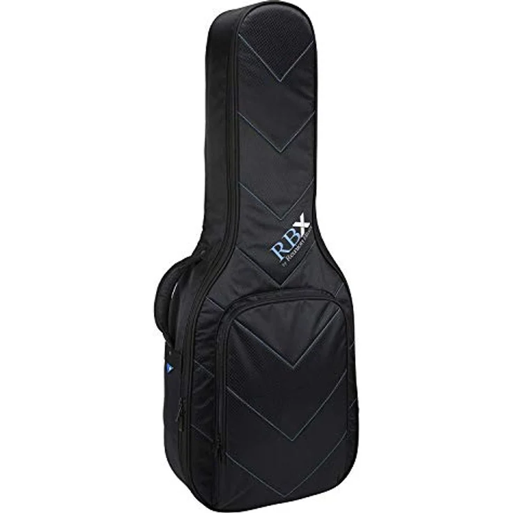 Reunion Blues RBX Small Body Acoustic/Classical Guitar Bag, schützendes Gigbag aus wasserabweisendem Schwarz Polyester mit gepolstertem Rucksack und Zero-G Griff – Bild 1