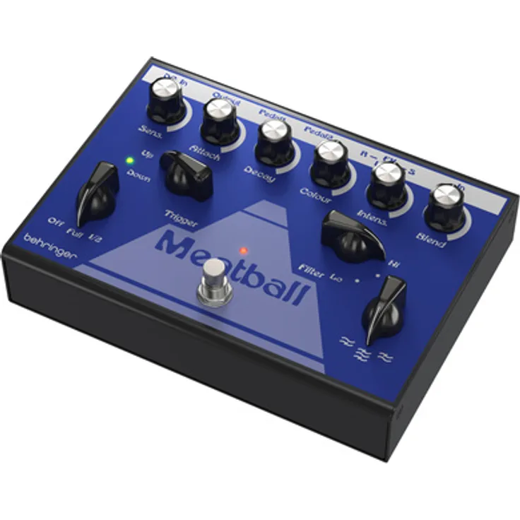 Behringer Meatball, Envelope-Filter-Pedal für E-Gitarre mit analogen Filter-Reglern und FX Loop