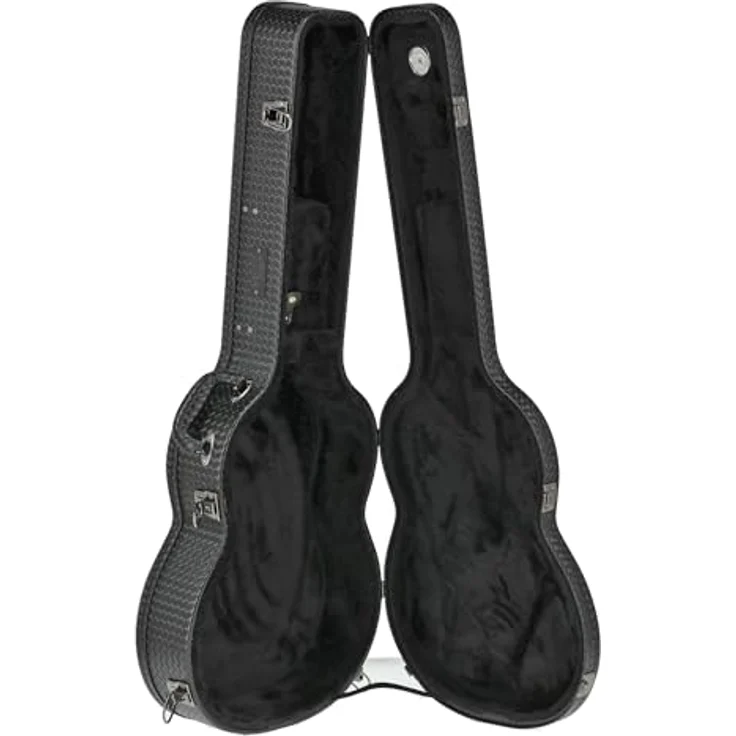 Manuel Rodriguez Vipera Classic Case, Gitarrenkoffer für Konzertgitarre mit schwarzem Lederimitat, 4 Schlösser, Zubehörfach und Hygrometer, 4,1 kg – Bild 3