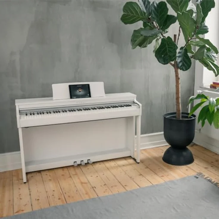 Kawai CN-201 R, Digitalpiano mit 88 gewichteten Tasten, 19 Sounds, 192-stimmiger Polyphonie, Bluetooth, Rosenholz – Bild 3