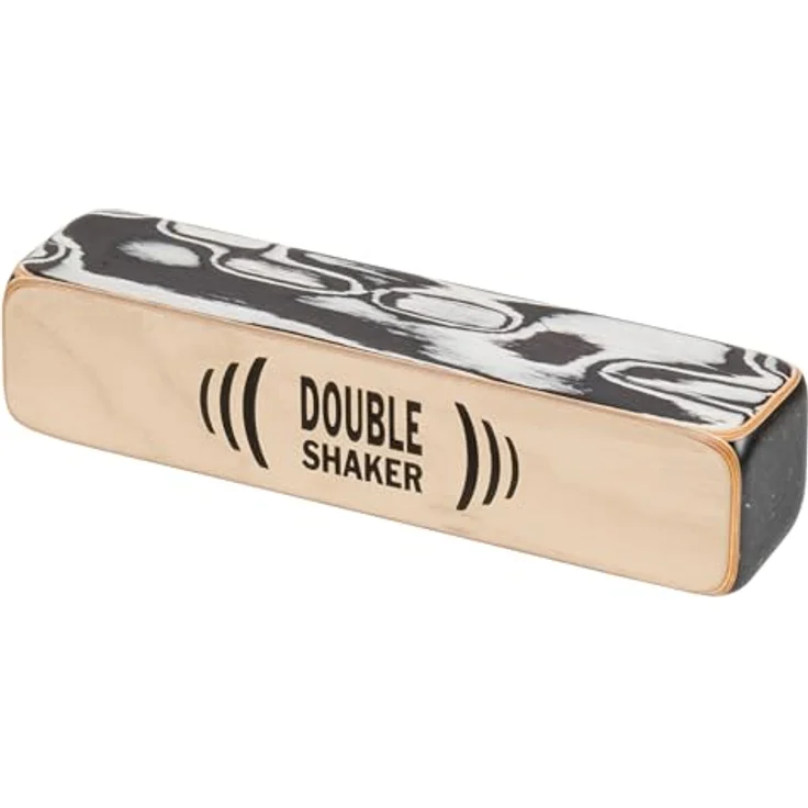 Schlagwerk SK40 Double Shaker, Professioneller Holzshaker mit Stereoeffekt, 24x5 cm, verschiedene Farben – Bild 1