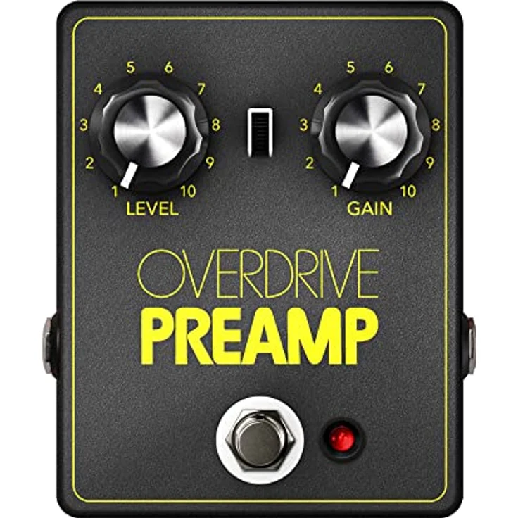 JHS Pedals Overdrive Preamp, flexibles Overdrive Effektpedal mit True Bypass und schaltbaren Clipping Arrangements, Made in USA – Bild 2