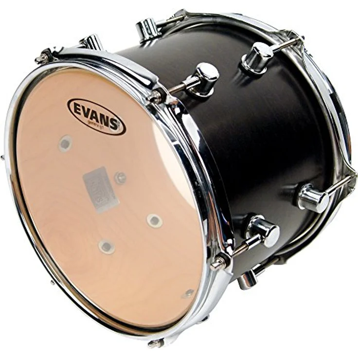 Evans 06" G1 Clear Tom, Einlagiges Schlagzeugfell mit offenem Sound und warmem Sustain – Bild 3