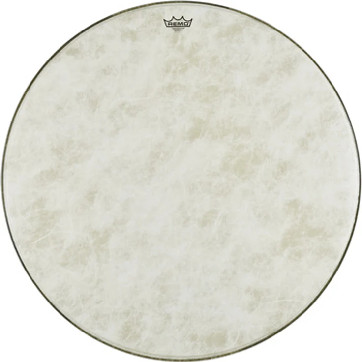 Remo 30" Fiberskyn 3 Medium (FA), Bass Drum Fell mit traditionellem Naturfell-Sound und Spielgefühl – Bild 1