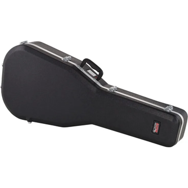 Gator GC-Classic Guitar ABS Case, Gitarrenkoffer für Klassikgitarren mit abschließbaren Schlössern und EPS-Schaumpolster, Außenmaße 1085,9 mm x 438,2 mm x 165,1 mm, Gewicht 4,98 kg