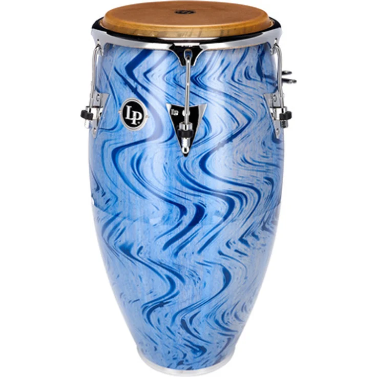 LP L559X-JM Legend 11 3/4" Conga, Siam Oak mit Chrom Hardware und Swirl Gloss Finish, hochwertige Naturfelle – Bild 1