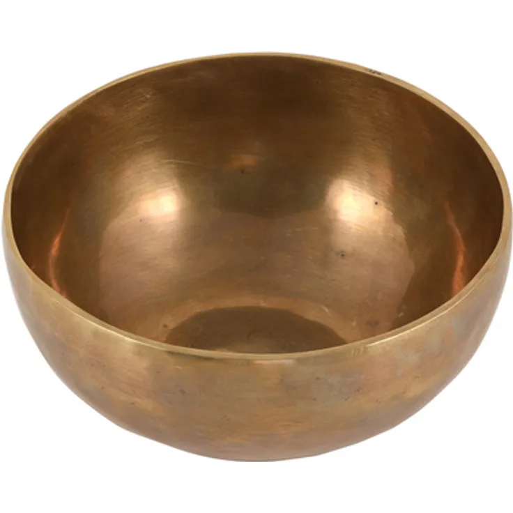 Thomann India Prof. Singing Bowl 900g, handgefertigte Klangschale aus 12-Metallen, geeignet für Meditation und Klangmassage