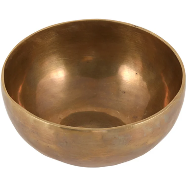 Thomann India Prof. Singing Bowl 900g, handgefertigte Klangschale aus 12-Metallen, geeignet für Meditation und Klangmassage