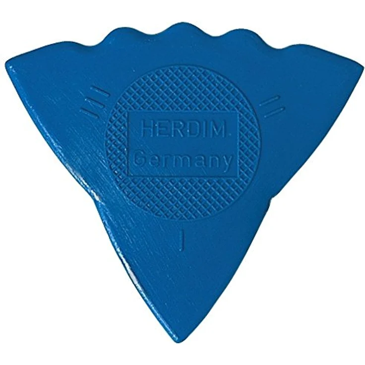 Herdim Plectrum Red Set, Plektrum Set mit 12 Stück in Rot, dreieckig, 3 Stärken – Bild 2
