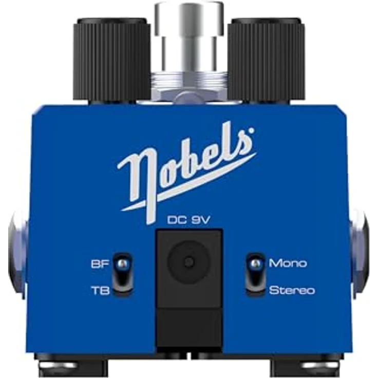 Nobels DEL-mini Delay, Effektpedal für E-Gitarre mit Tape, Analog und Digital Modus, kompakt, Tap Tempo, Mono/Stereo – Bild 6