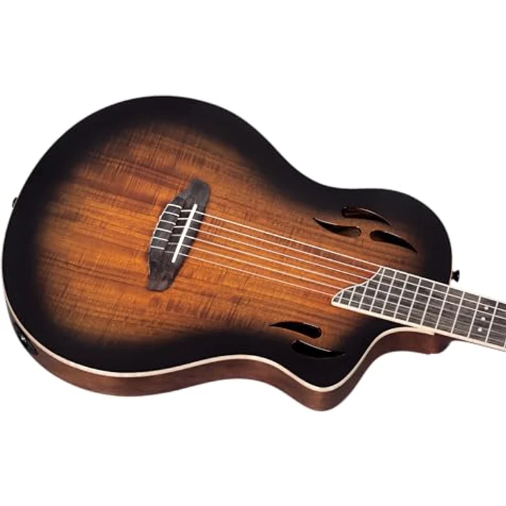 Ortega Tour Player ACA Burst, Konzertgitarre 4/4 mit massiver Okoume-Boden und -Zargen, Akazien-Decke, wiederaufladbarer Elektronik, Burst glänzend, inkl. Gigbag – Bild 8