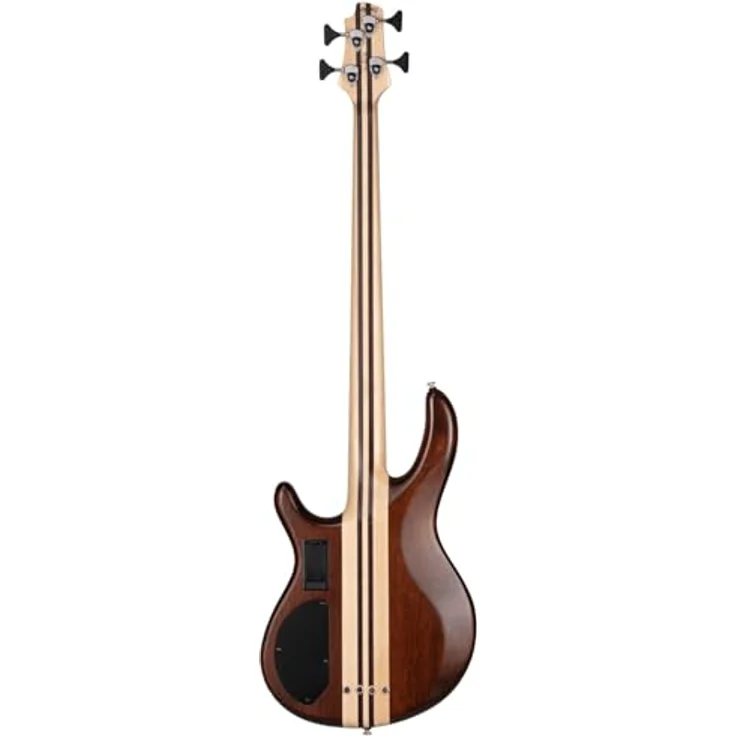 Cort A4 Plus FMMH Open Pore Blue Black, E-Bass mit Mahagoni Korpus, Riegelahorn Decke, Bartolini MK-1 Pickups und aktivem 3-Band EQ – Bild 2