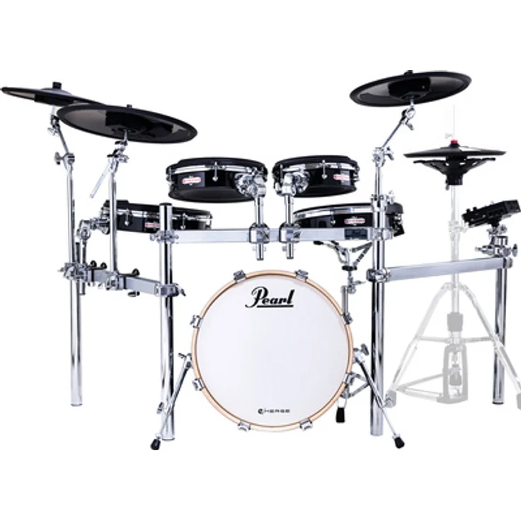 Pearl e/Merge EM-53HBC e/Hybrid 2.0, E-Drum Set mit 700 Sounds, 35 Preset Kits, Mesh Head Pads und Wave Trigger Technologie
