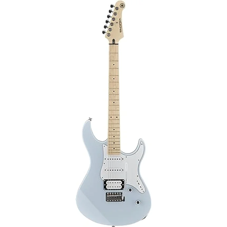 Yamaha Pacifica 112V, Hochwertige E-Gitarre mit 5-Wege Tonabnehmerschaltung, 2 online Gitarrenstunden, in Ice Blau – Bild 3