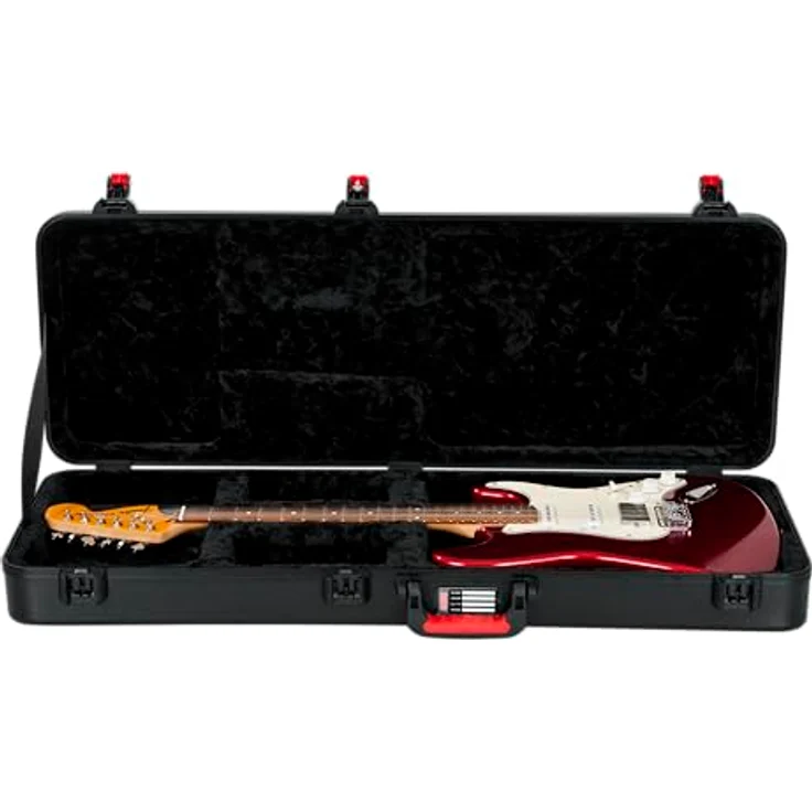 Gator TSA Electric Guitar Case, Gitarrenkoffer für ST- & T-Style E-Gitarre, schwarz – Bild 14