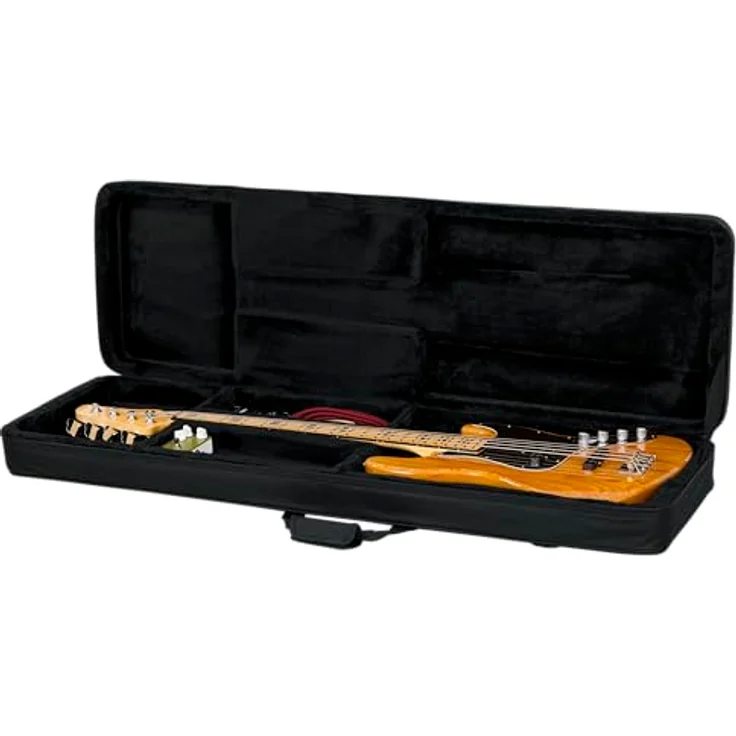 Gator Foam Case Bass, Softcase für E-Bass mit Korpuslänge 53,34 cm und Gesamtlänge 120,65 cm – Bild 8