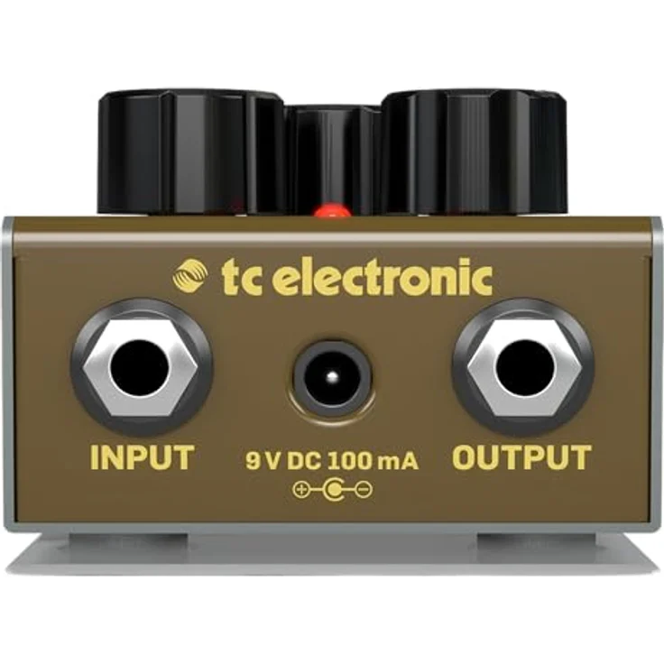 tc electronic Honey Pot Fuzz, Overdrive-Pedal mit Volume, Tone und Sustain Reglern, True Bypass, 74 x 132 x 58 mm, 500 g – Bild 4