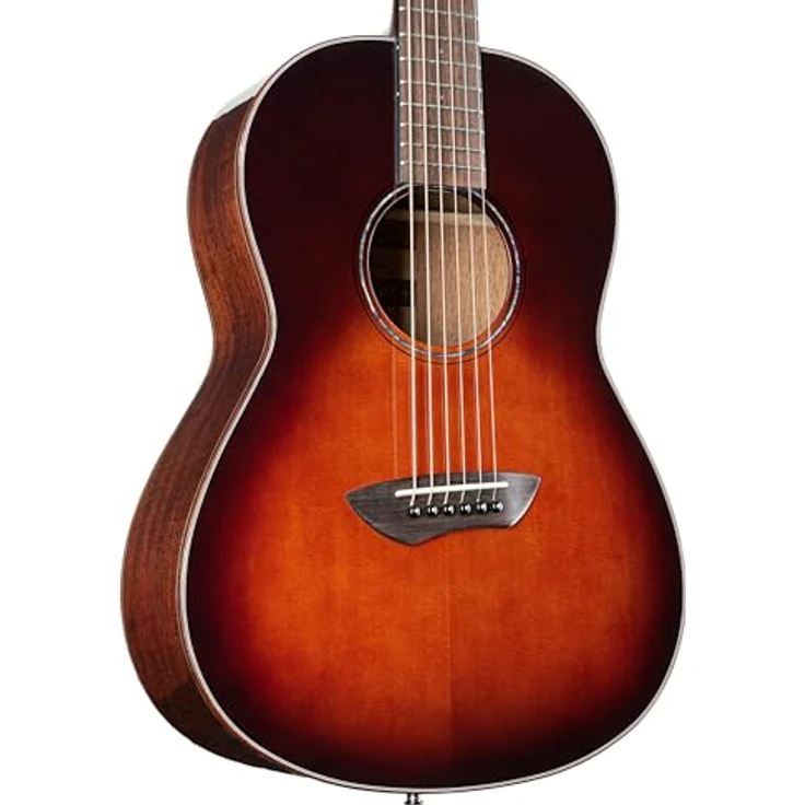 Yamaha CSF3M Tobacco Sunburst, Westerngitarre mit Tonabnehmer, massiver Mahagoni Korpus und Sitka-Fichte Decke, inkl. Gigbag – Bild 3