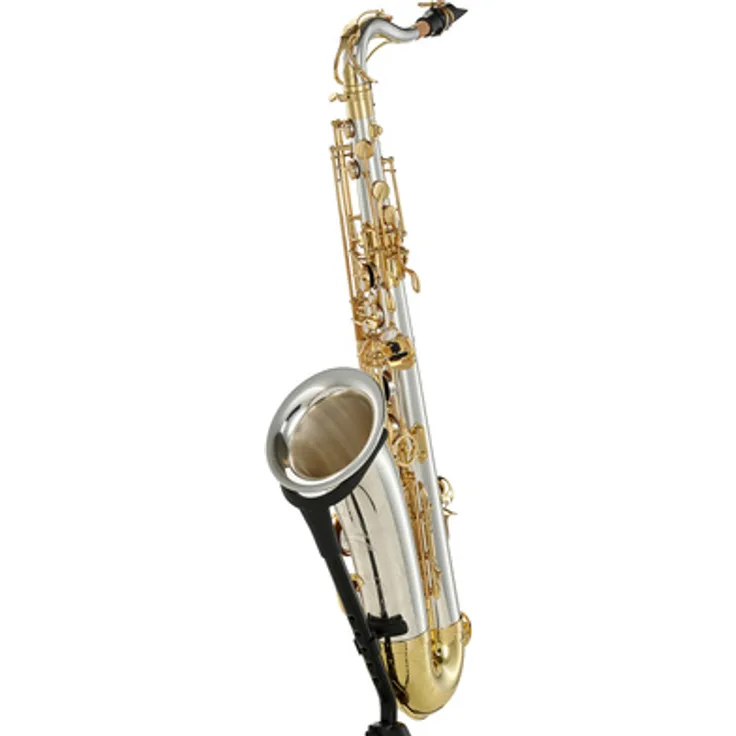 Yanagisawa T-WO35 Elite Tenor Saxophon, Sterling Silber mit Messing Klappen, Hoch F#-Klappe, inkl. Koffer und Mundstück