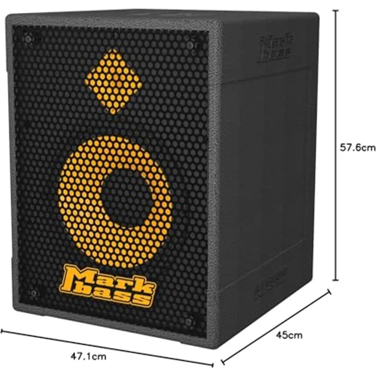 Markbass MB58R CMD 121 P, Transistor Combo für E-Bass mit 300 W Leistung, 12" Keramik-Lautsprecher, biologisch abbaubares Gehäuse – Bild 8
